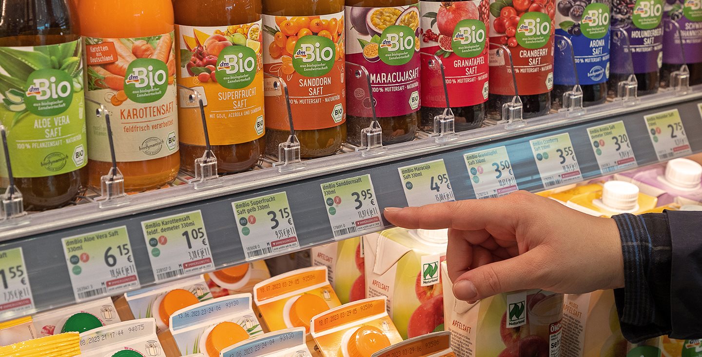 Водич за одржлива ориентација низ полиците на dm